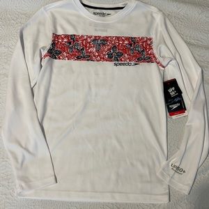 NWT Speedo Rashguard - Girls XL